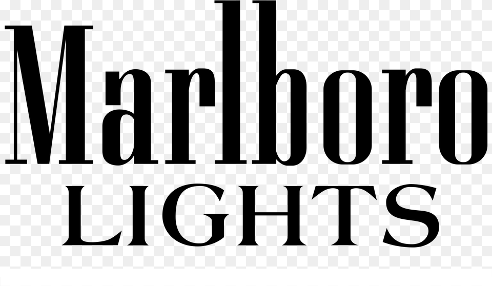 Marlboro Lights Logo Black And White Marlboro Png Image