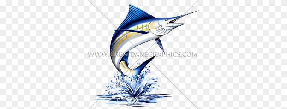 Marlin Cliparts 23 Swordfish Jumping Out Of Water, Animal, Sea Life, Fish Png