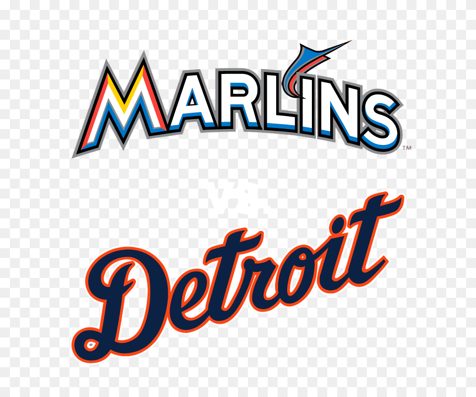 Marlins Lineup Vs Detroit Tigers, Logo, Dynamite, Weapon, Text Png