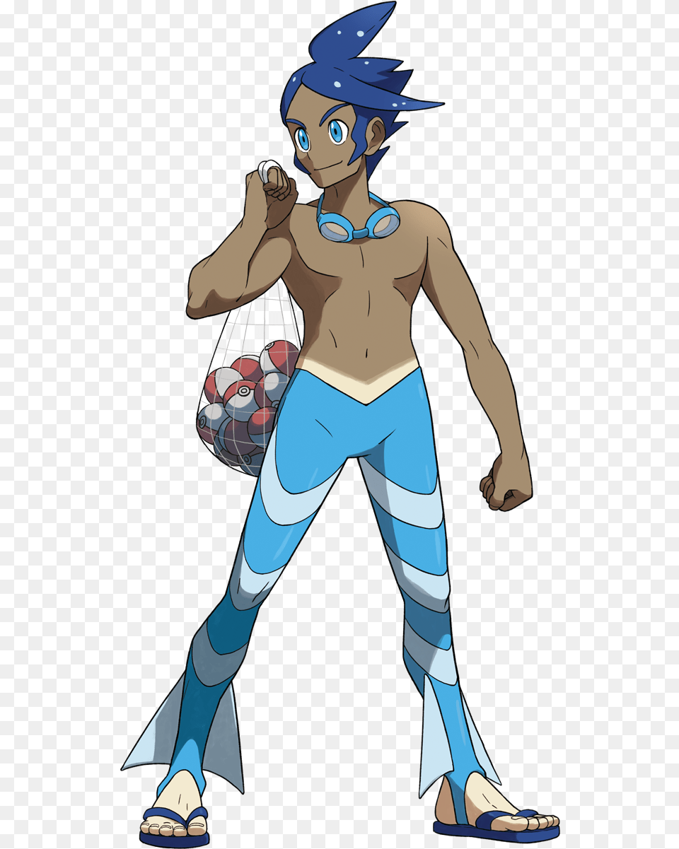 Marlon Bulbapedia The Communitydriven Pokmon Encyclopedia Water Gym Leaders Pokemon, Book, Comics, Person, Publication Free Png