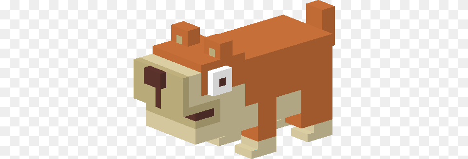 Marmalade Dog Dog Crossy Road Character, Brick Free Png Download