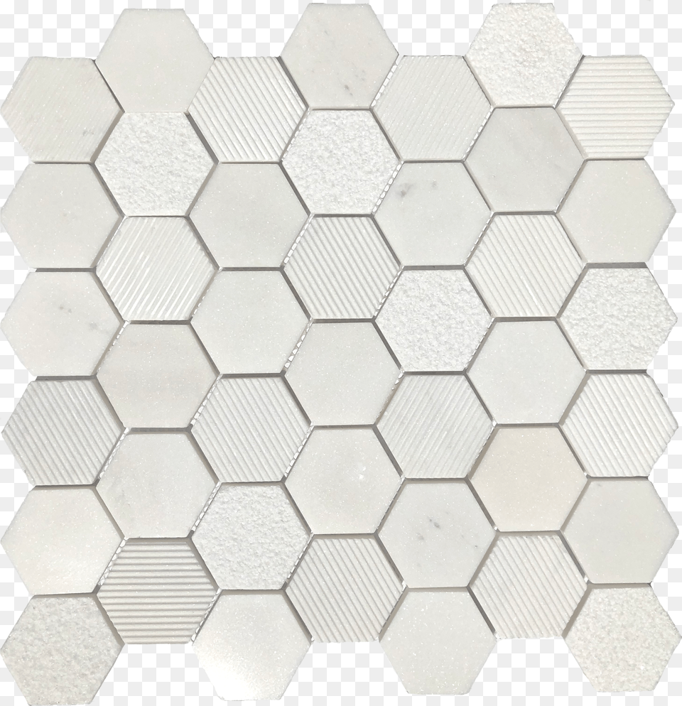 Marmol Hex Bianco Mesh, Tile, Interior Design, Indoors, Pattern Free Transparent Png
