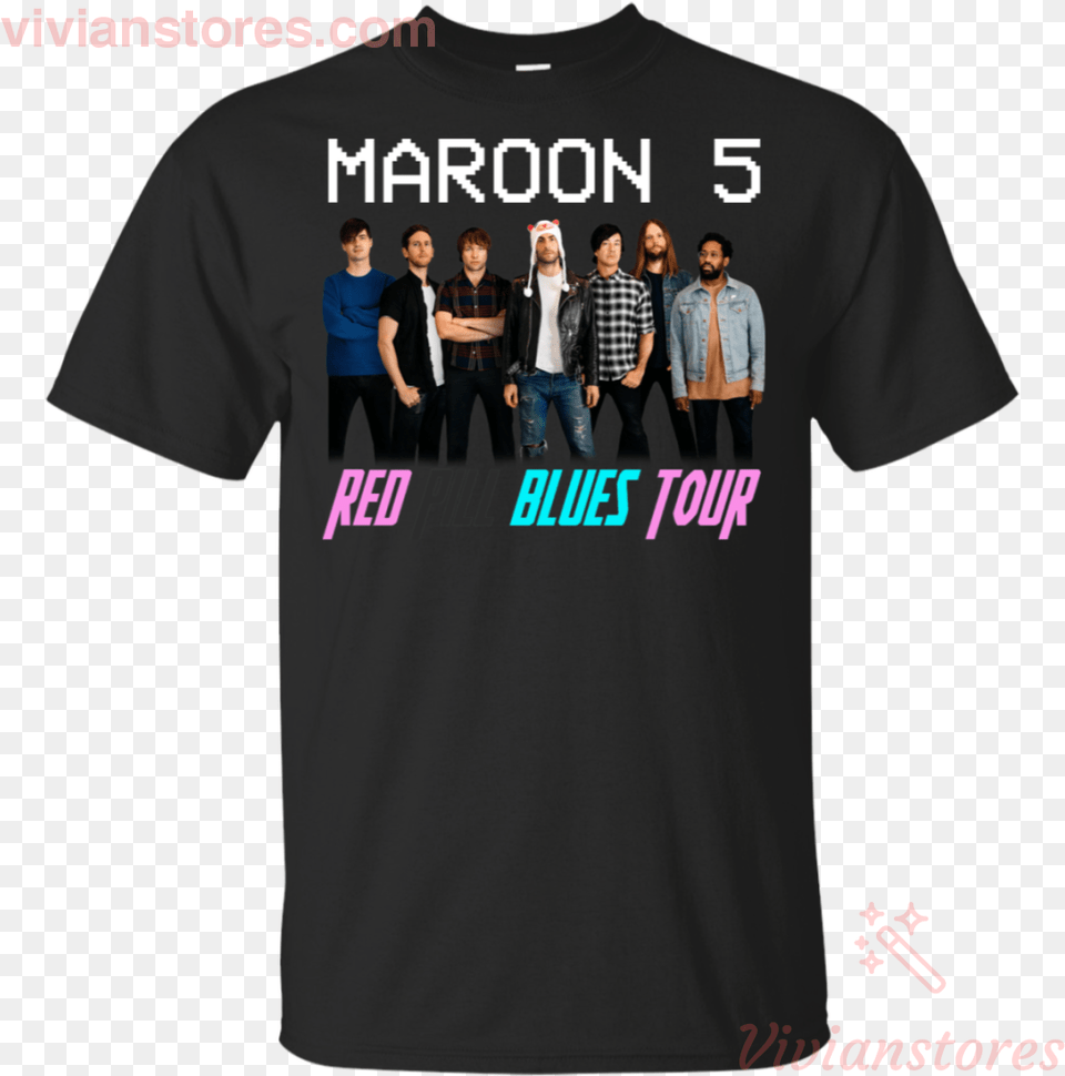 Maroon 5 Tour 2018, Clothing, Shirt, T-shirt, Person Free Png