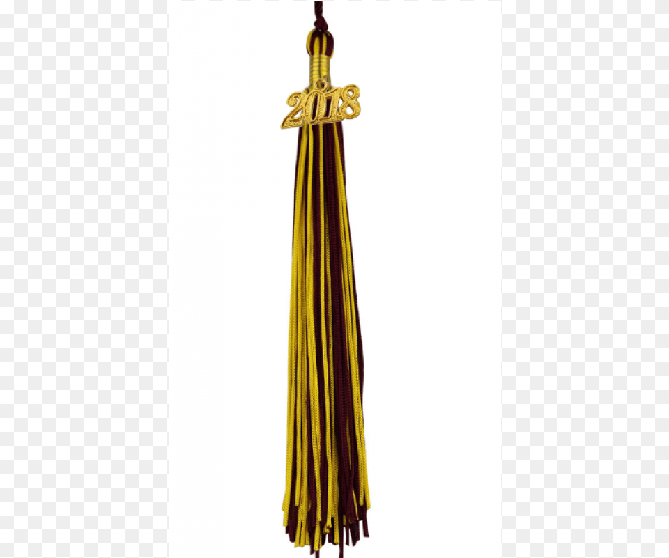 Maroon And Gold Graduation Sword, Broom, Clothing, Coat Free Png Download