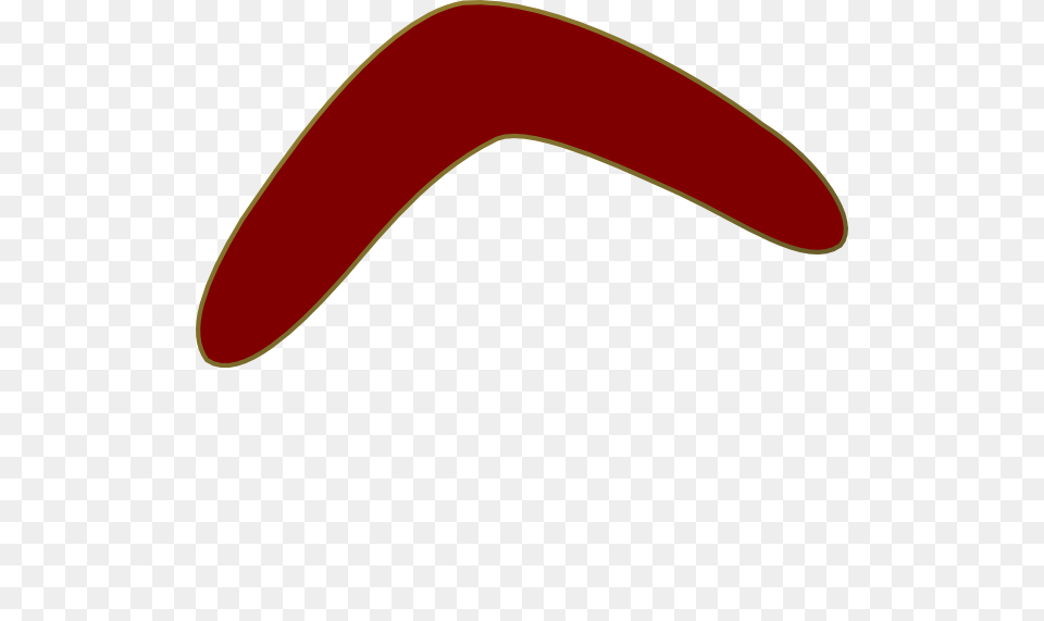 Maroon Boomerang Clip Art, Face, Head, Person, Appliance Free Png Download