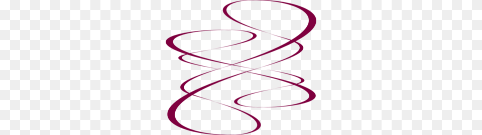 Maroon Curve Lines Clip Art, Text, Purple, Spiral, Coil Free Png