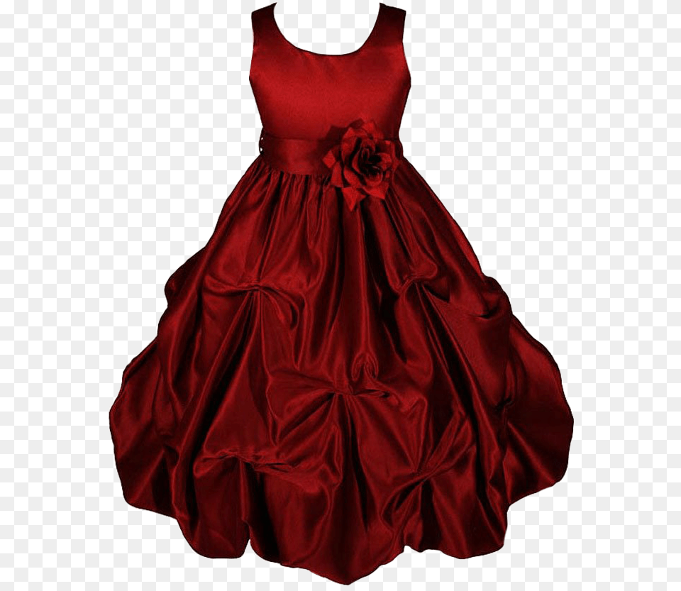 Maroon Dress For Girls, Clothing, Fashion, Formal Wear, Gown Free Png