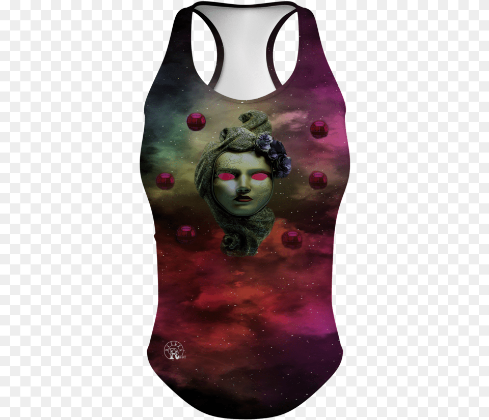 Maroon Mystique Tank Girl, Clothing, Vest, Person, Face Free Png
