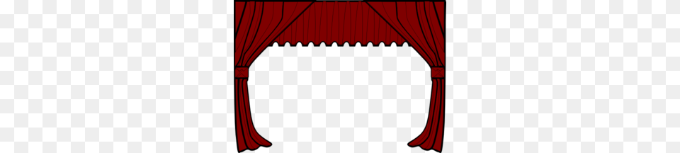 Maroon Theater Curtain Clip Art, Indoors, Stage Free Transparent Png