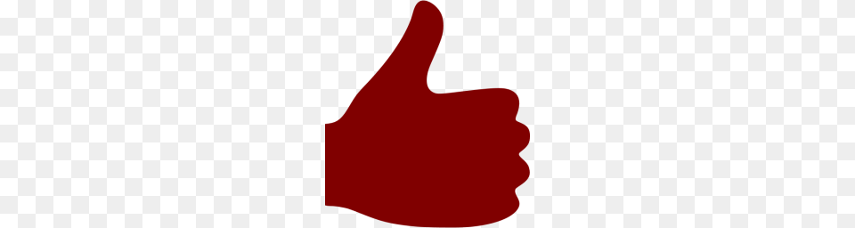 Maroon Thumbs Up Icon, Logo Free Png Download