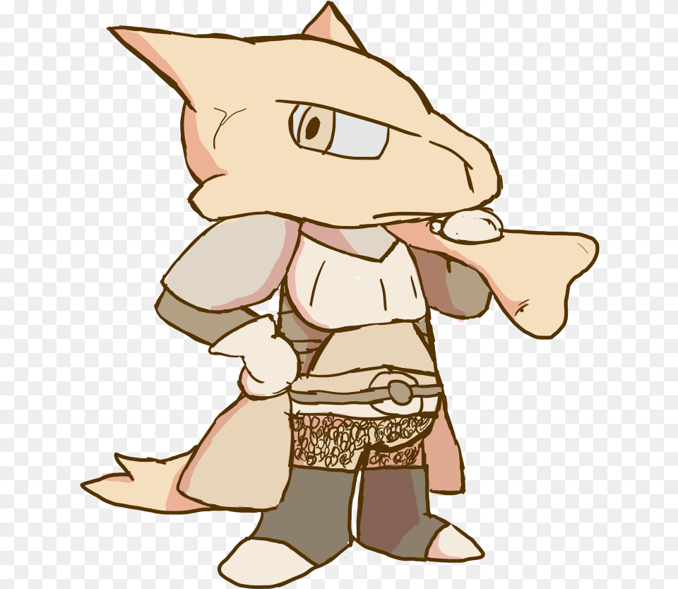 Marowak Warrior Cartoon, Baby, Person, Book, Comics Png