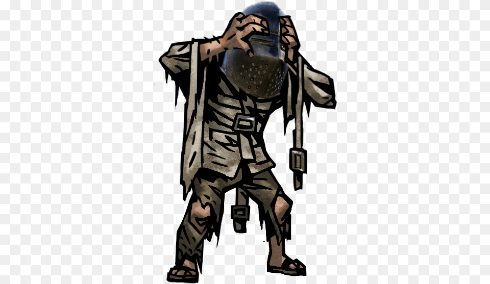 Marox Darkest Dungeon Darkest Dungeon Madman, Person, Helmet Png Image