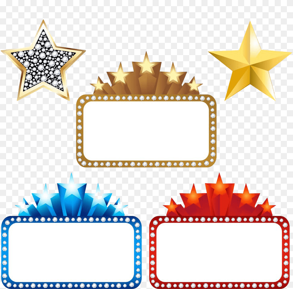 Marquee Cinema Clip Art Star Vector, Symbol Png Image