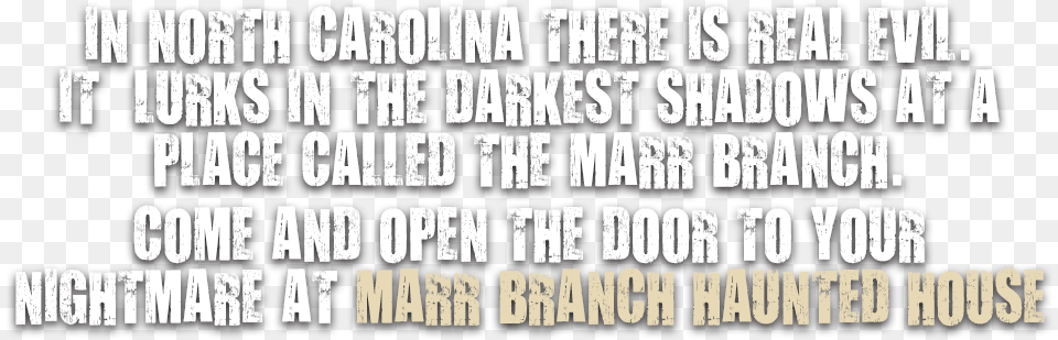 Marr Branch Haunted House Calligraphy, Text, Scoreboard Free Transparent Png