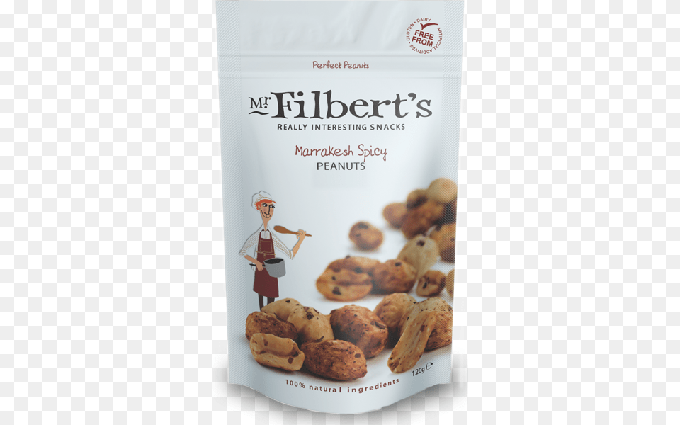 Marrakesh Spicy Peanuts 120g Mr Filberts Marrakesh Spicy Peanuts, Food, Fried Chicken, Nuggets, Person Free Transparent Png