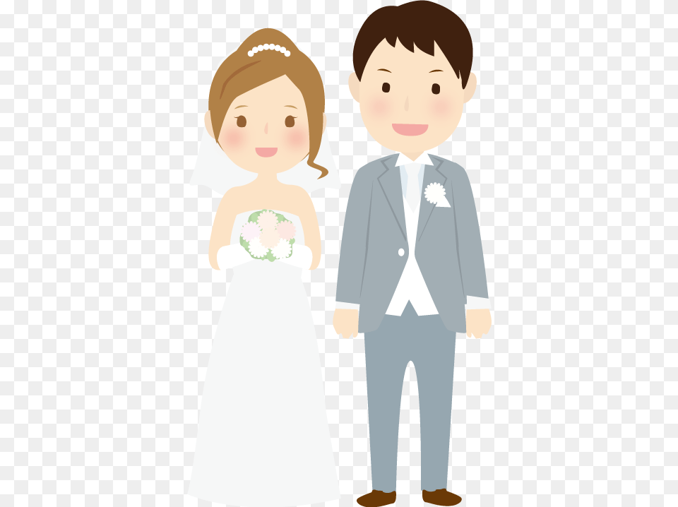 Marriage Cartoon, Suit, Formal Wear, Dress, Clothing Png