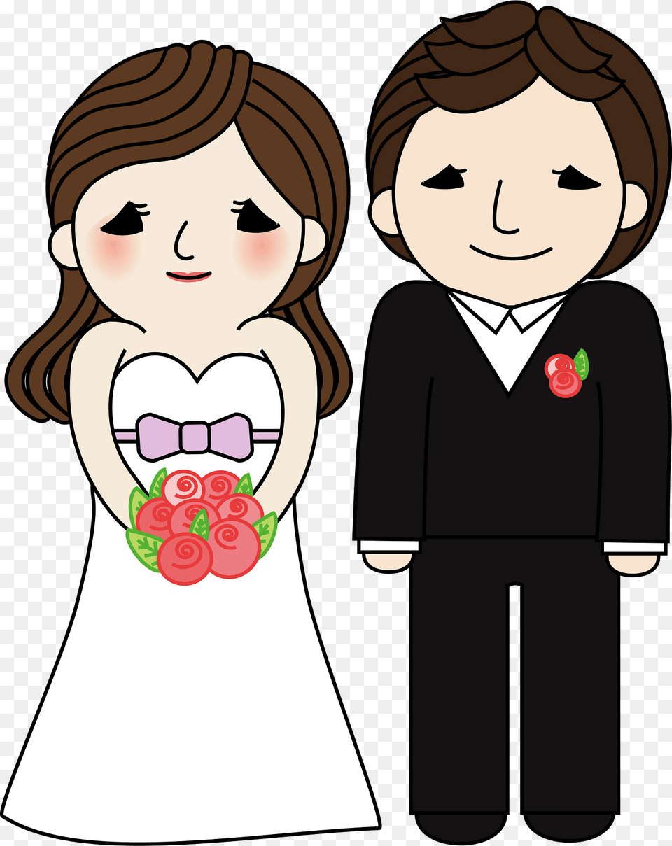 Marriage Clipart, Baby, Person, Formal Wear, Face Free Transparent Png