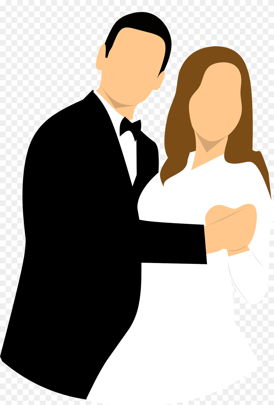 Married Couple Clipart, Clothing, Suit, Formal Wear, Male Free Png Download