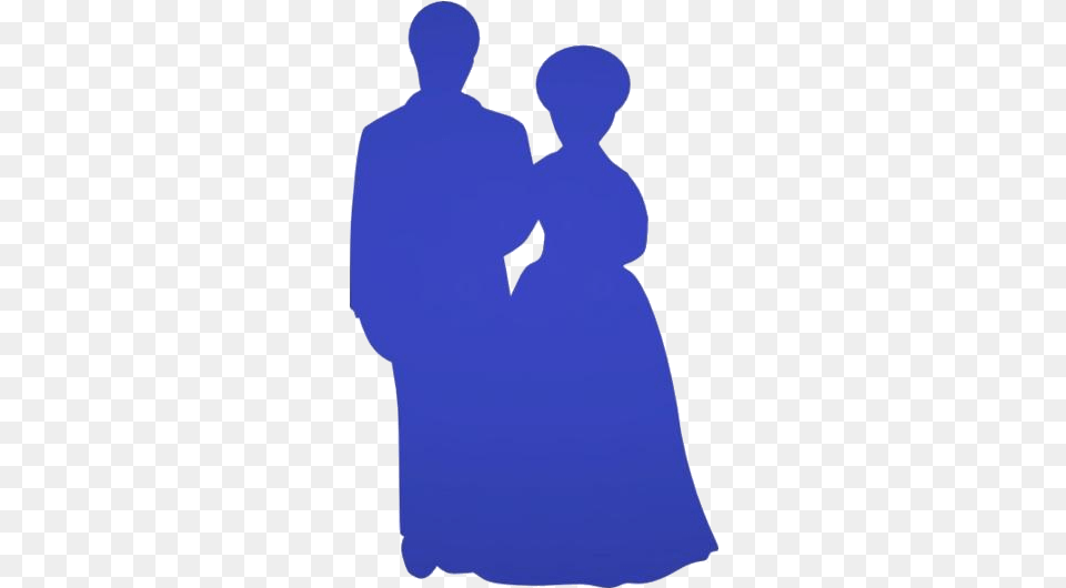 Married Couple Image Clip Art Silhouette, Clothing, Dress, Fashion, Adult Free Png Download
