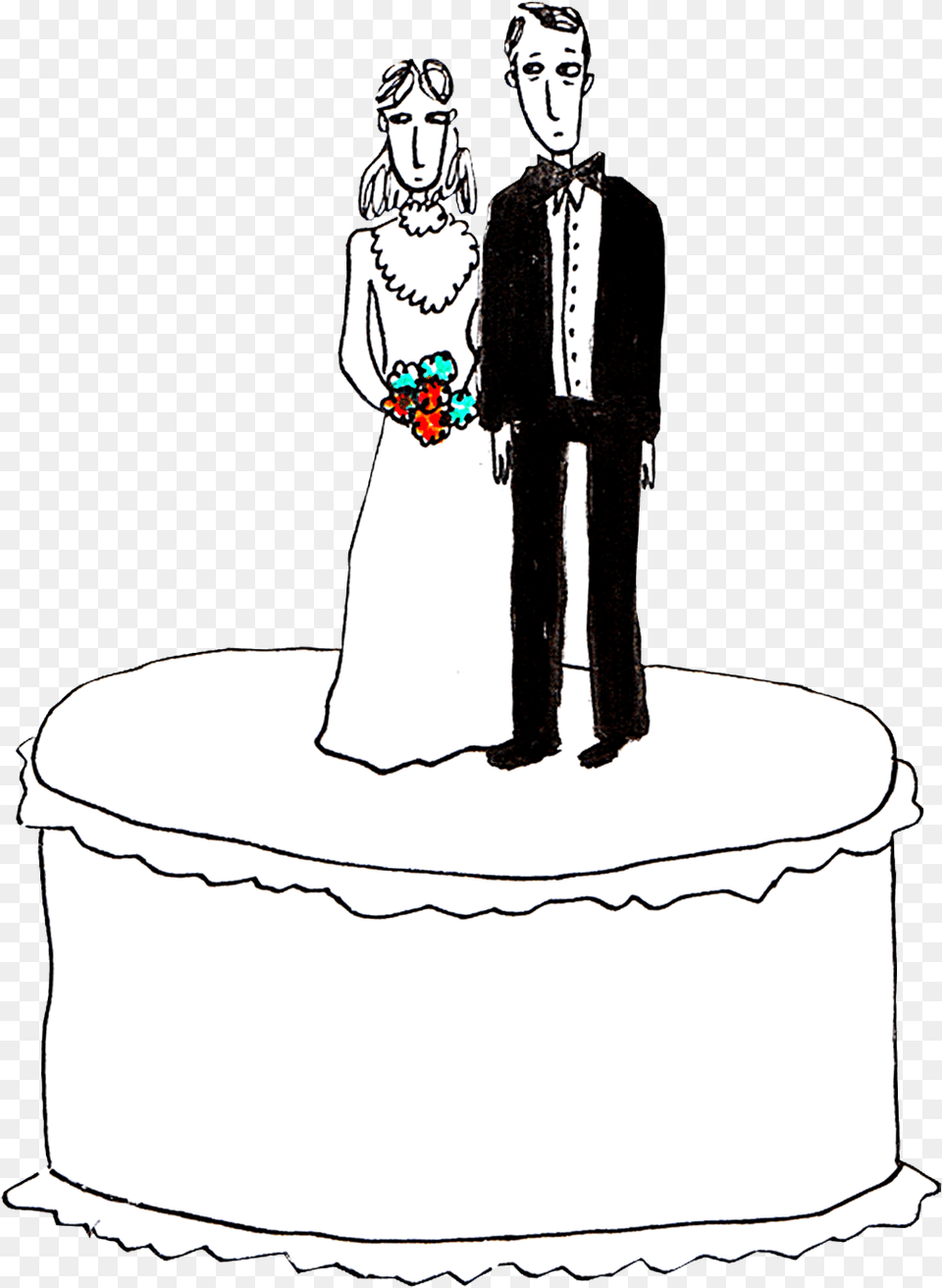 Married Couple Image Society Says Cartoon, Person, Adult, Wedding, Woman Png