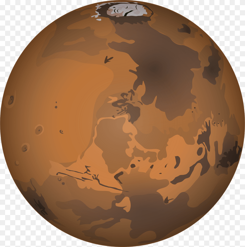 Mars Clipart, Astronomy, Outer Space, Planet, Globe Free Png Download