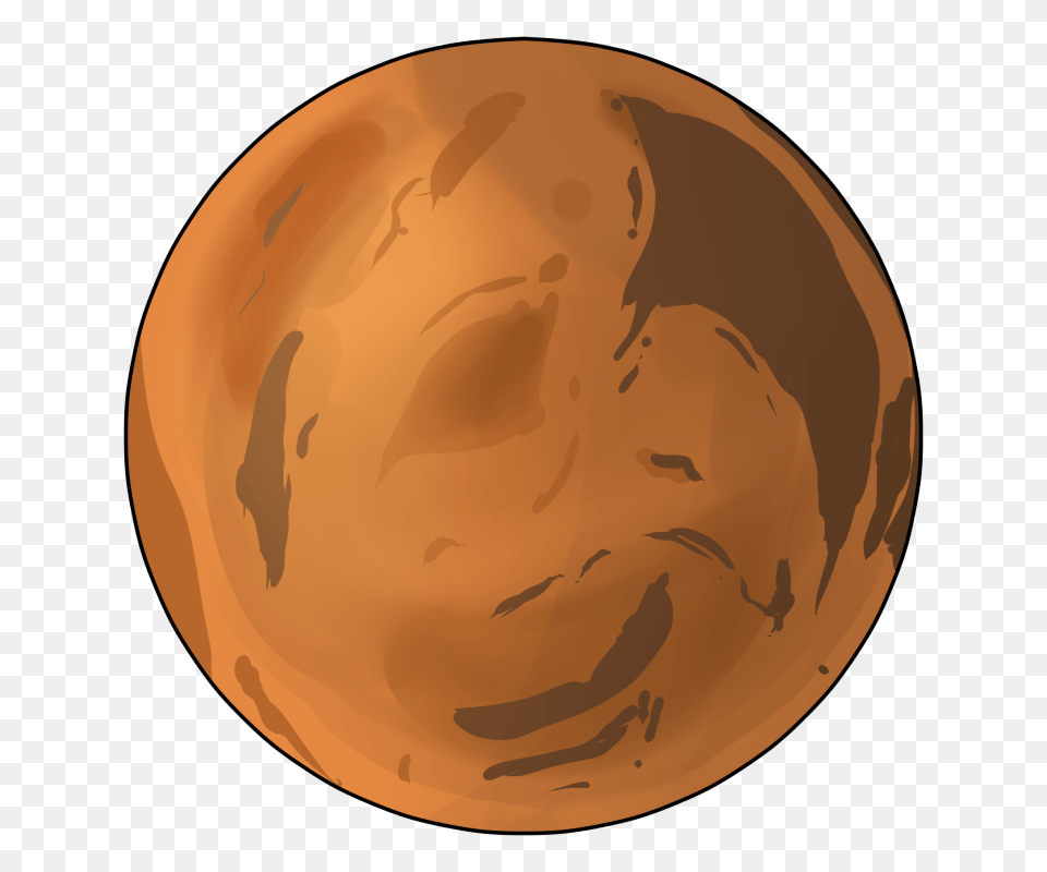 Mars Cliparts Outline, Astronomy, Outer Space, Food Free Transparent Png