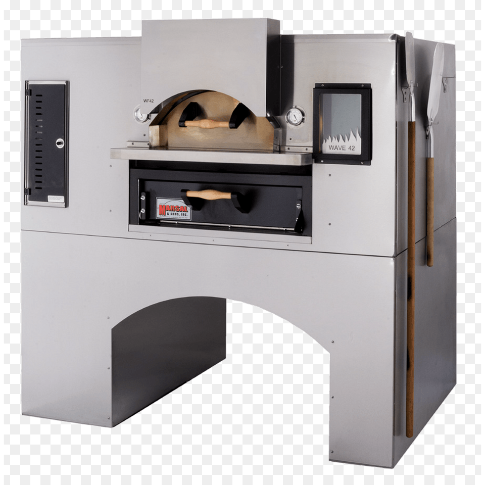 Marsal And Son Wf 60 Wave Flame Oven Gas Fired 36quot Marsal And Sons Wf 42 Pizza Oven Deck Type Gas, Device, Appliance, Electrical Device, Refrigerator Free Png Download