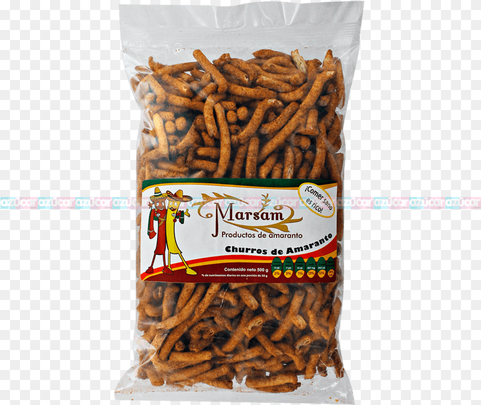Marsam Churro De Chipotle Marsam Fried Noodles, Food, Fries, Snack, Person Free Png Download