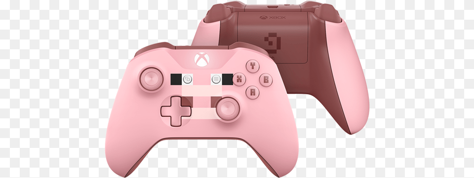 Marsh Davies Minecraft Pig Xbox One Controller, Electronics, Appliance, Blow Dryer, Device Free Transparent Png