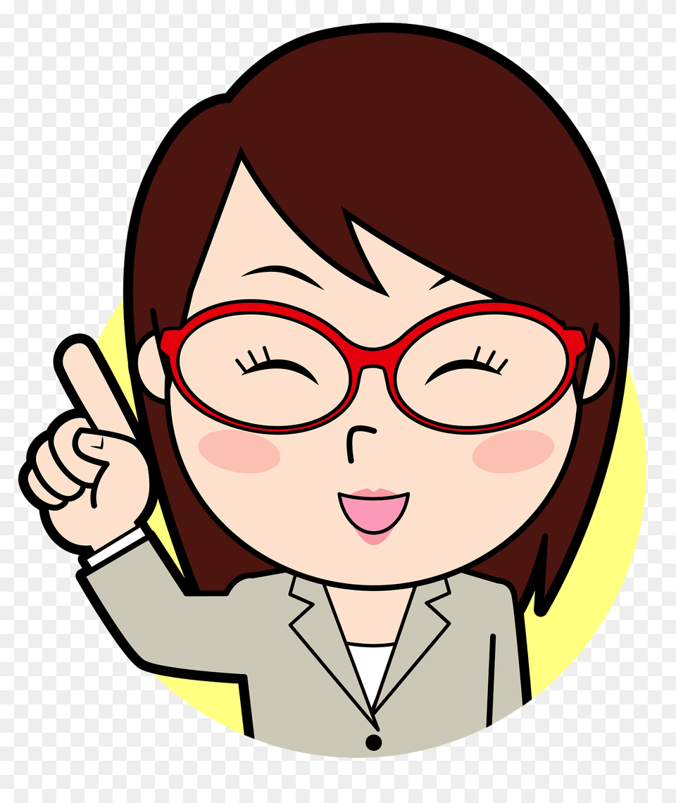 Marsha Businesswoman Wearing Glasses Is Smiling Clipart, Accessories, Person, Baby, Head Png