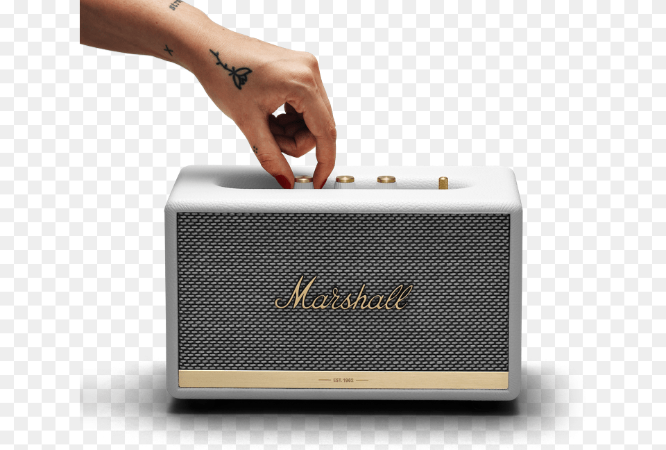 Marshall Acton 2 Bluetooth, Electronics, Bag, Person, Skin Free Png