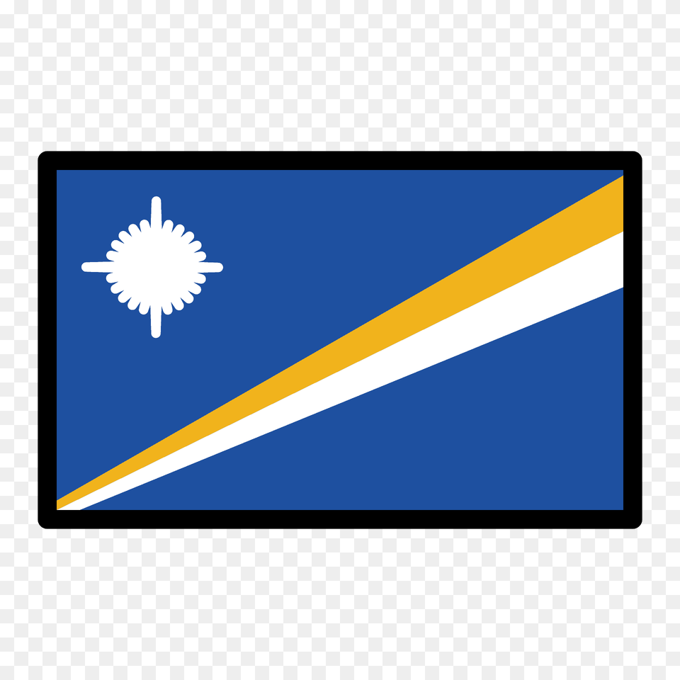 Marshall Islands Flag Emoji Clipart, Nature, Outdoors, Blackboard Free Png