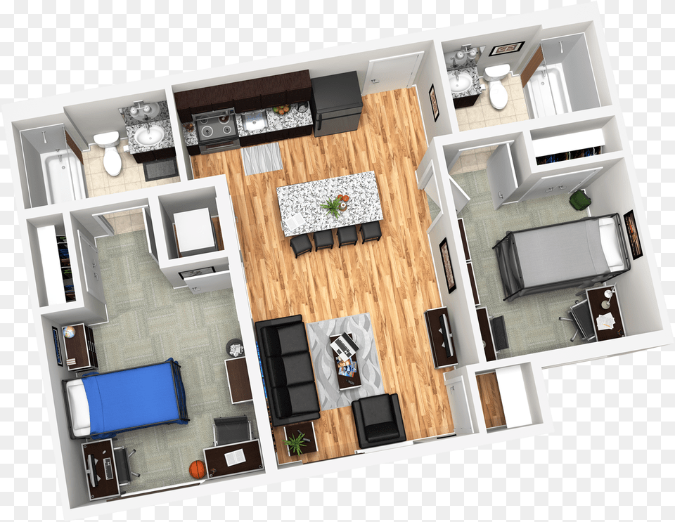 Marshall Minneapolis Apartments, Architecture, Room, Living Room, Interior Design Free Png Download