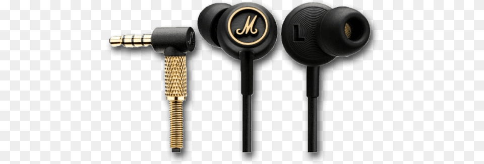 Marshall Mode Eq Ios Earphone Black Marshall Mode Eq In Ear Earphones For Ios Blackbrass, Adapter, Electronics, Electrical Device, Microphone Free Png Download