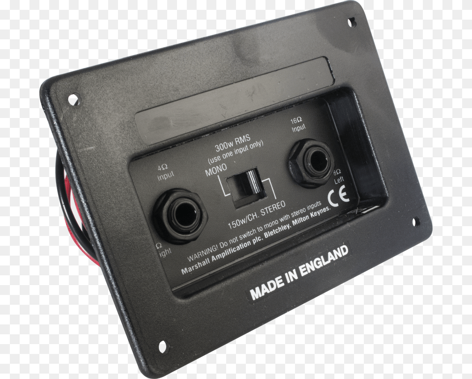 Marshall Switchable Stereomono Image Marshall Jack Plate, Camera, Electronics, Tape Player, Cassette Player Free Transparent Png