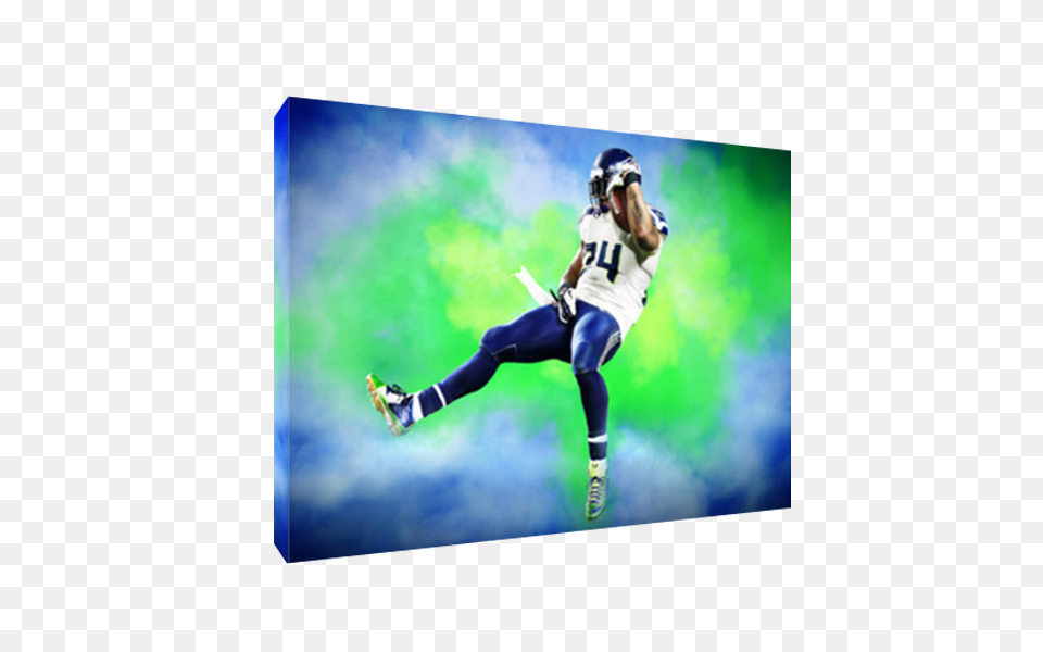 Marshawn Lynch Beast Quake Poster Photo Painting Artwork, Female, Teen, Girl, Person Free Png