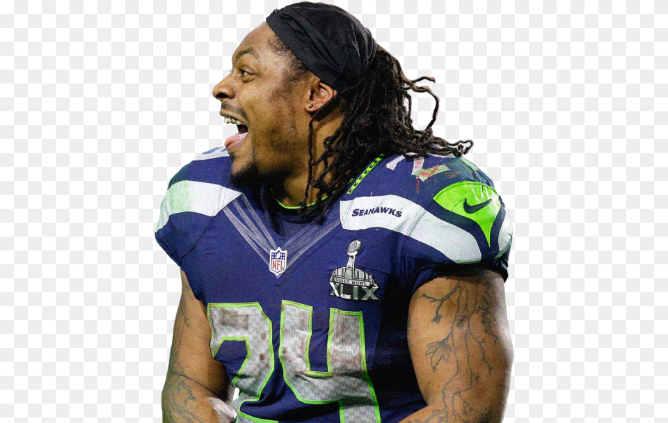 Marshawn Lynch Football Player, Adult, Person, Man, Male Free Png Download