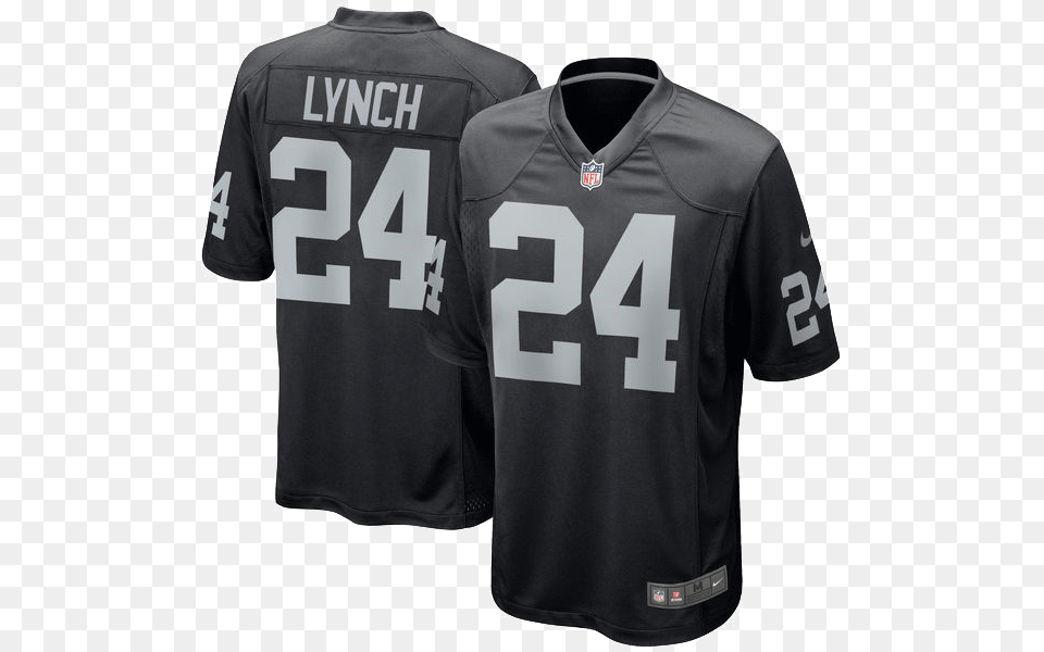 Marshawn Lynch Jersey Oakland Raiders Marshawn Lynch Jersey, Clothing, Shirt, T-shirt, Adult Free Png