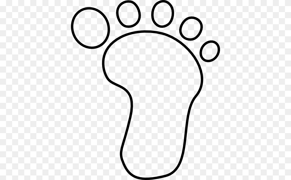 Marshmallow Clip Art, Footprint Free Png