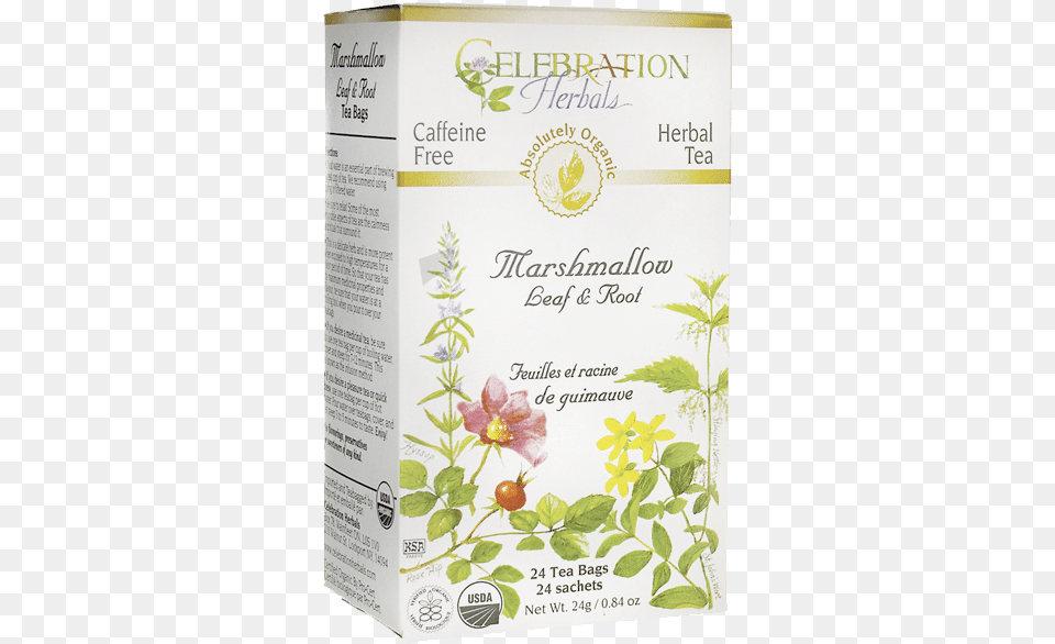 Marshmallow Leaf Amp Root 24 Tea Bags Tea, Herbs, Herbal, Plant, Book Png