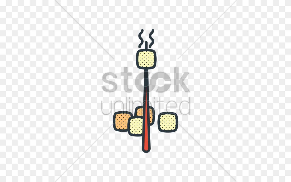 Marshmallow On A Stick Vector, Light Png Image