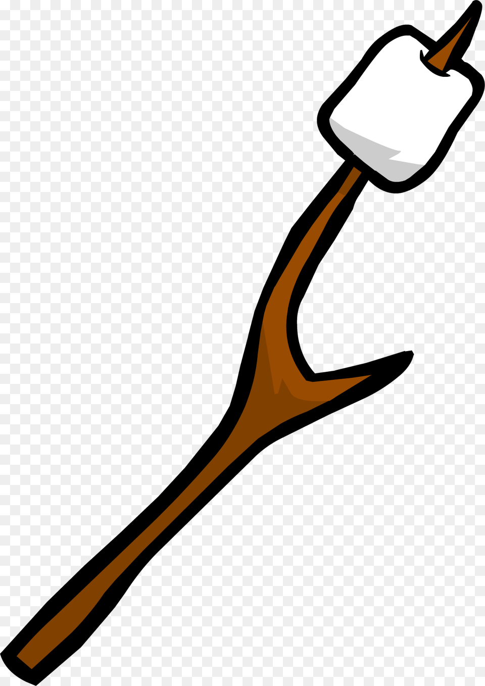 Marshmallow Stick Clipart, Cutlery, Smoke Pipe, Antler Free Png Download