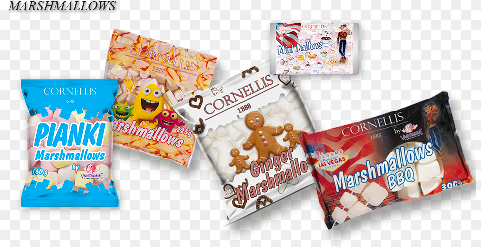 Marshmallows Cornellis Snack, Food, Sweets, Person Free Png