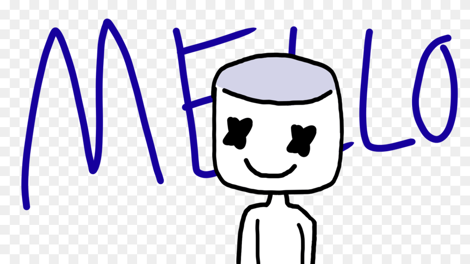 Marshmello, Light, Face, Head, Person Free Png