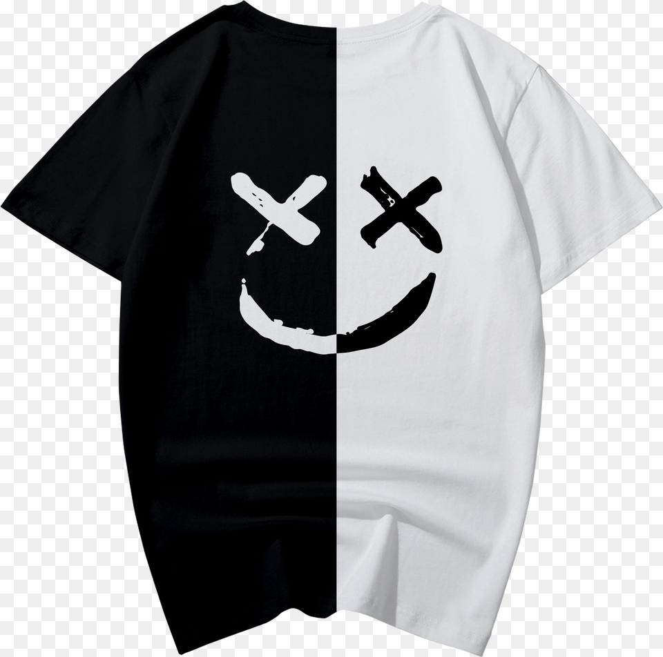 Marshmello Black And White T Shirt Casual Sweatshirt Marshmello Sweatshirt, Clothing, T-shirt, Electronics, Hardware Png Image
