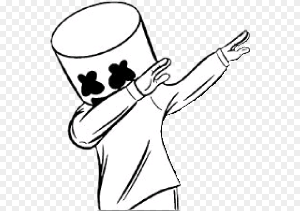 Marshmello Drawing Marshmallow For Free Download Marshmello Dj Hd, Magician, Performer, Person, Adult Png