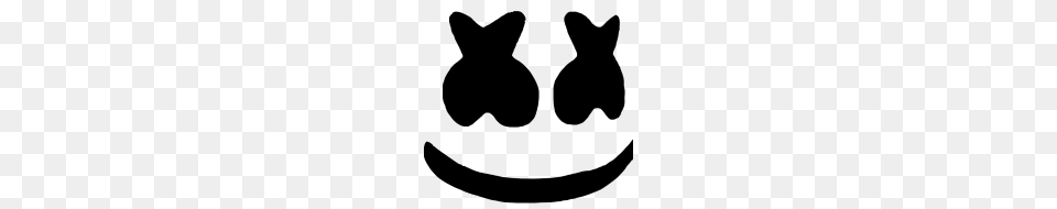 Marshmello Face, Home Decor, Cushion, Animal, Cat Free Png Download