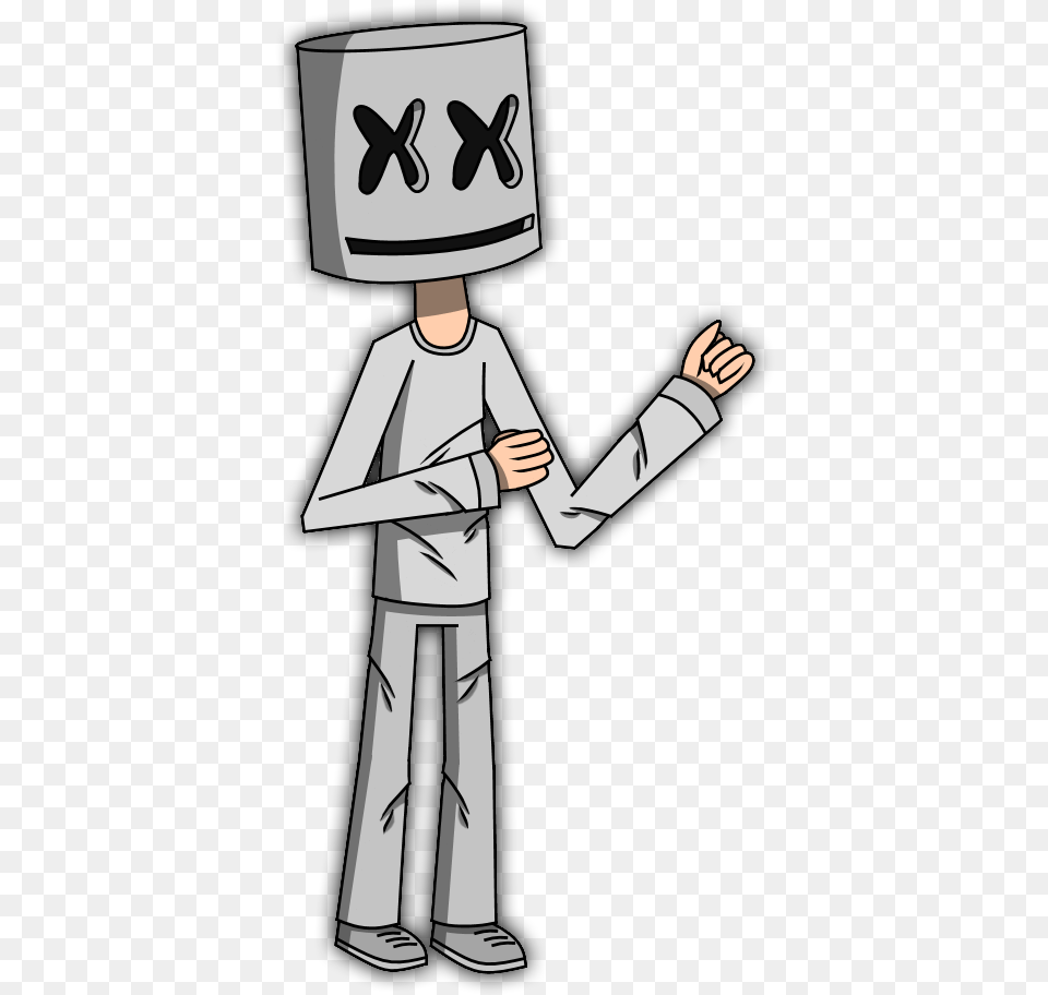 Marshmello Marshmello Animado De Dibujo, Book, Comics, Publication, People Free Png Download