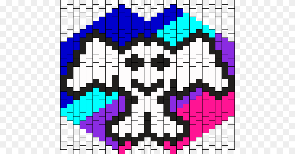 Marshmello Mask Bead Pattern Marshmello Kandi Mask Pattern, Game Free Png