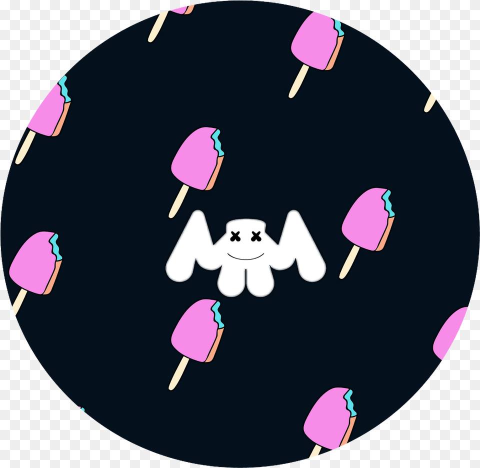 Marshmello Mellogang Malvadisco Dj Electronica Electron Hate My Bff, Cream, Dessert, Food, Ice Cream Free Transparent Png